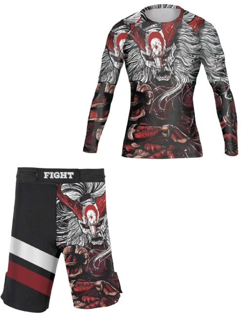 MMA RASHGUARD & SHORTS