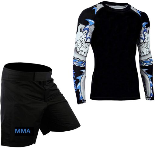 MMA RASHGUARD & SHORTS