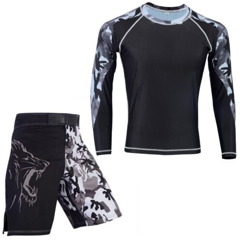 MMA RASHGUARD & SHORTS