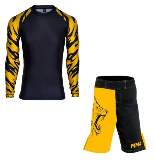 MMA RASHGUARD & SHORTS